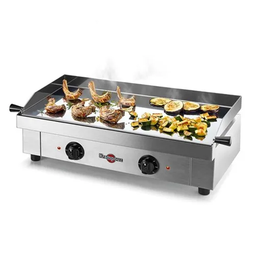 Equipement : <span>Plancha gaz inox KRAMPOUZ</span>